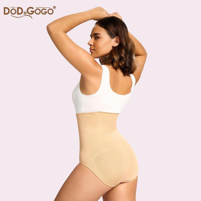 DODOGOGO Women'S High-Waist Shapewear Panties Tummy Control Butt Lifter Ideal for Working Moms and Party Goers Comfortable and Breathable for Everyday and Event Style Womenswear Compression Basic