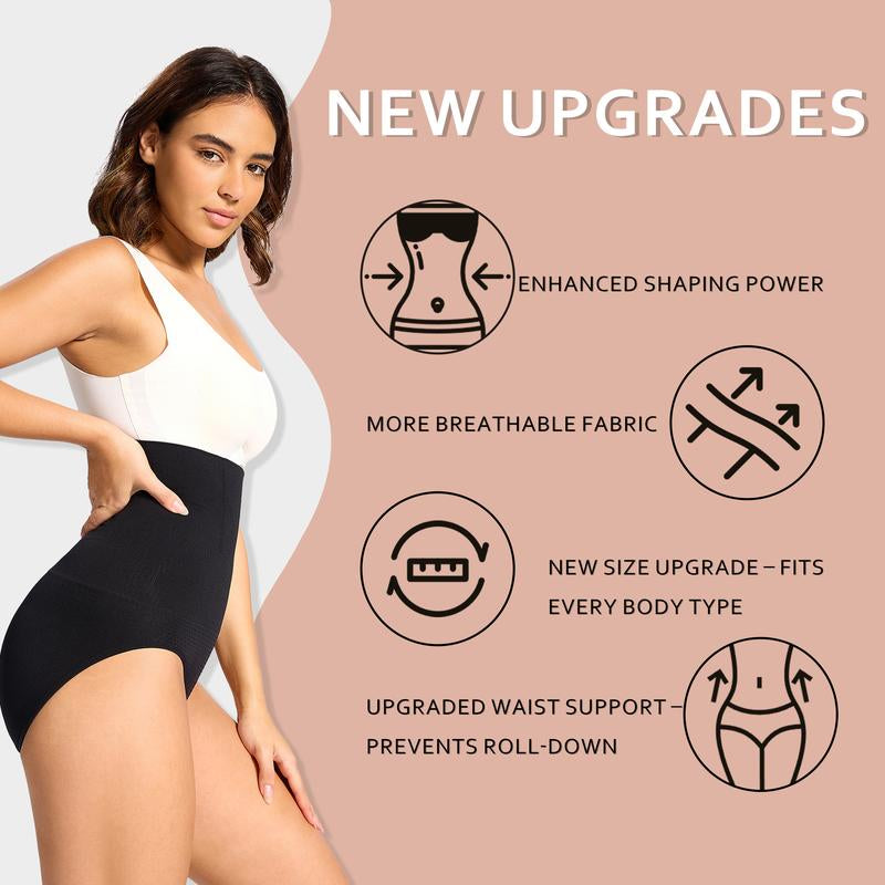 DODOGOGO Women'S High-Waist Shapewear Panties Tummy Control Butt Lifter Ideal for Working Moms and Party Goers Comfortable and Breathable for Everyday and Event Style Womenswear Compression Basic